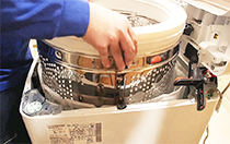 水回り 洗濯機クリーニング