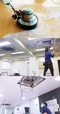 業務用天井埋込・天吊りエアコン（1方向～4方向）